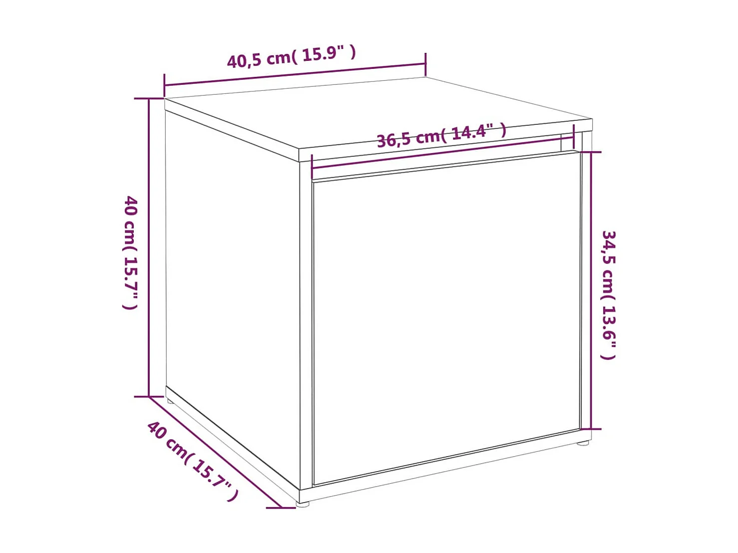 Ensemble de meubles de couloir Blanc brillant Bois d'ingénierie