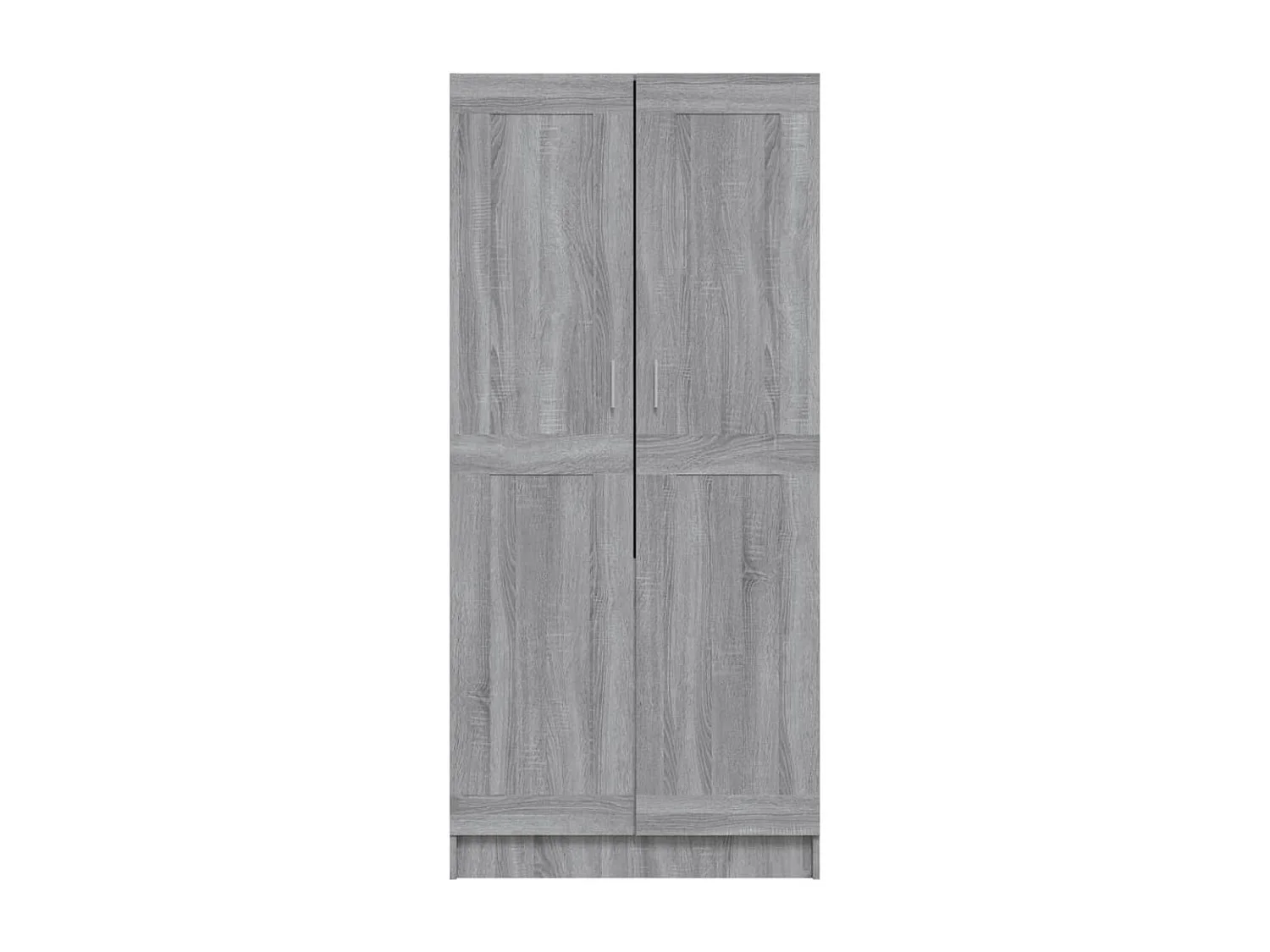 Kledingkast 82,5x51,5x180 cm bewerkt hout grijs sonoma eiken