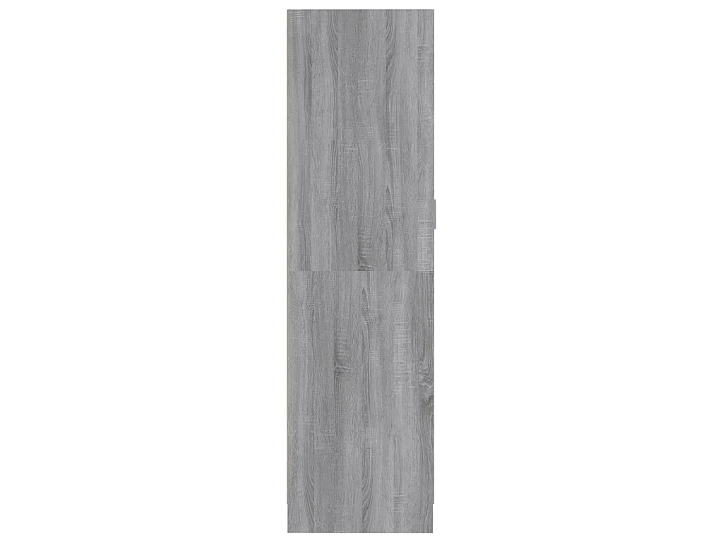 Garde-robe Sonoma gris 82,5x51,5x180 cm Bois d'ingénierie