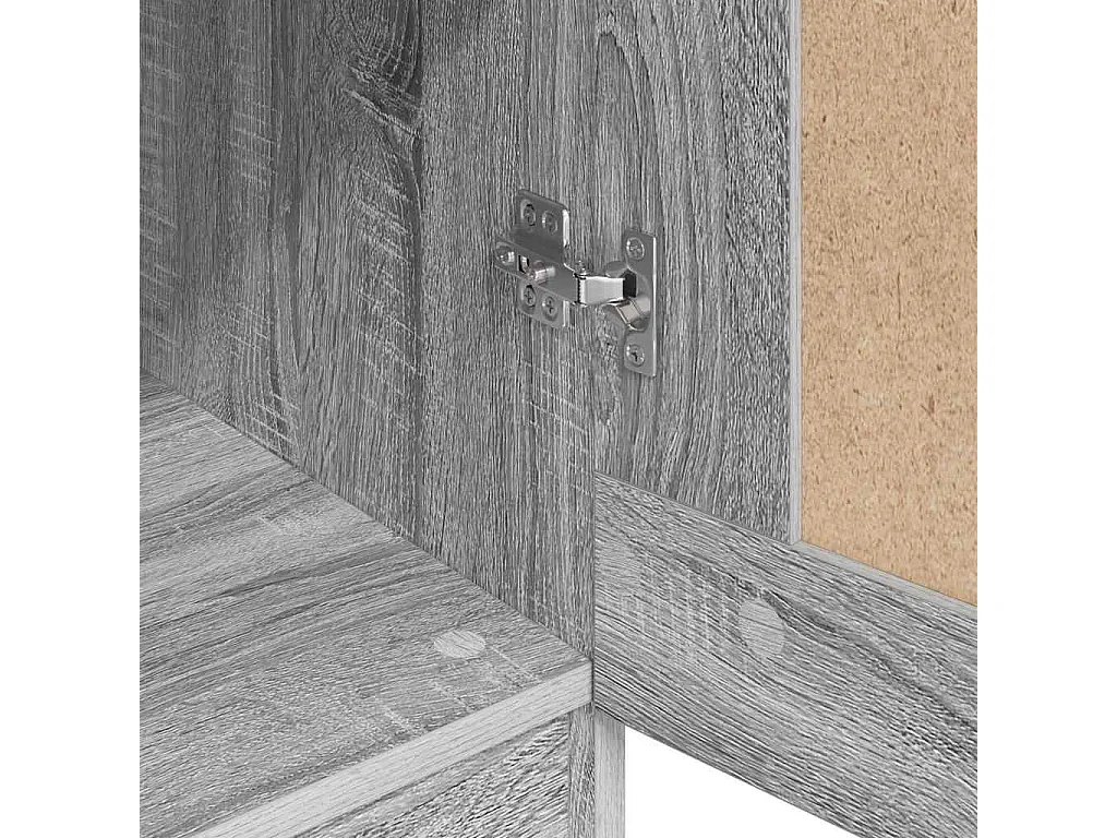 Garde-robe Sonoma gris 82,5x51,5x180 cm Bois d'ingénierie
