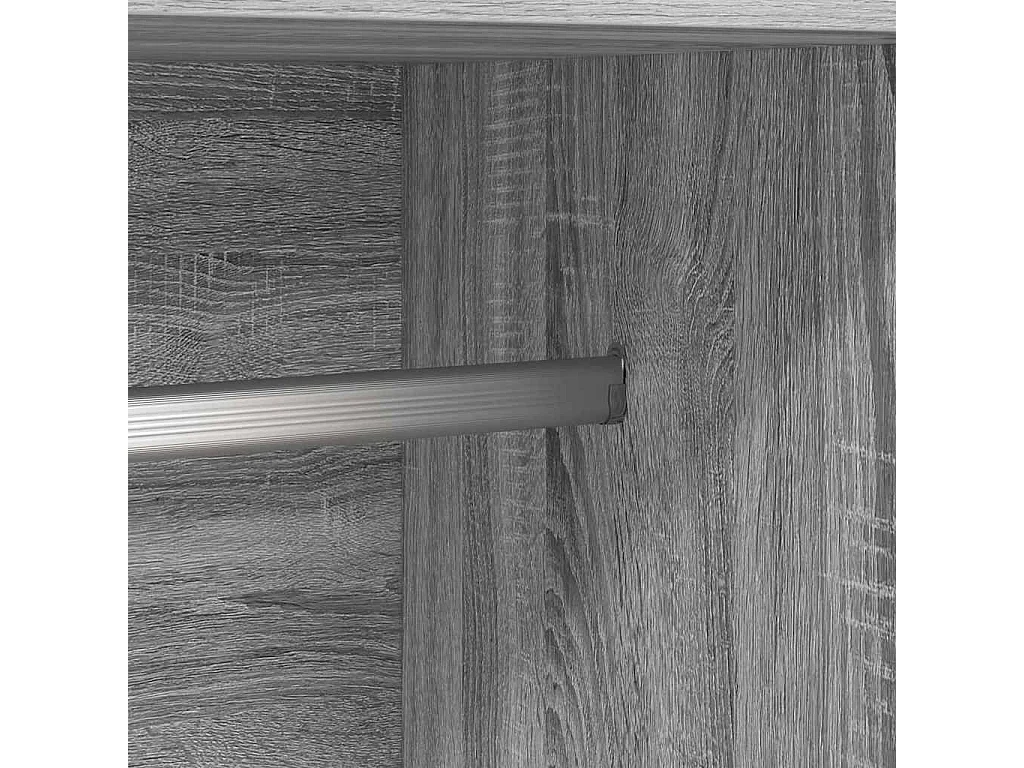 Garde-robe Sonoma gris 82,5x51,5x180 cm Bois d'ingénierie