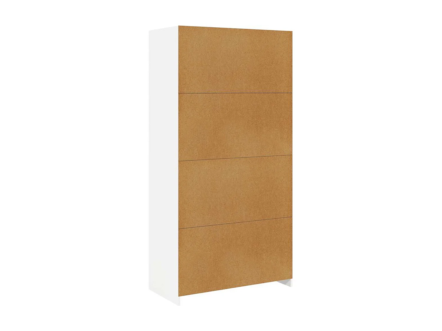 Garde-robe Blanc 100 x 50 x 200 cm Bois d'ingénierie