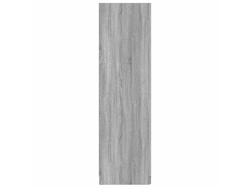 Garde-robe Sonoma gris 80x52x180 cm Bois d'ingénierie