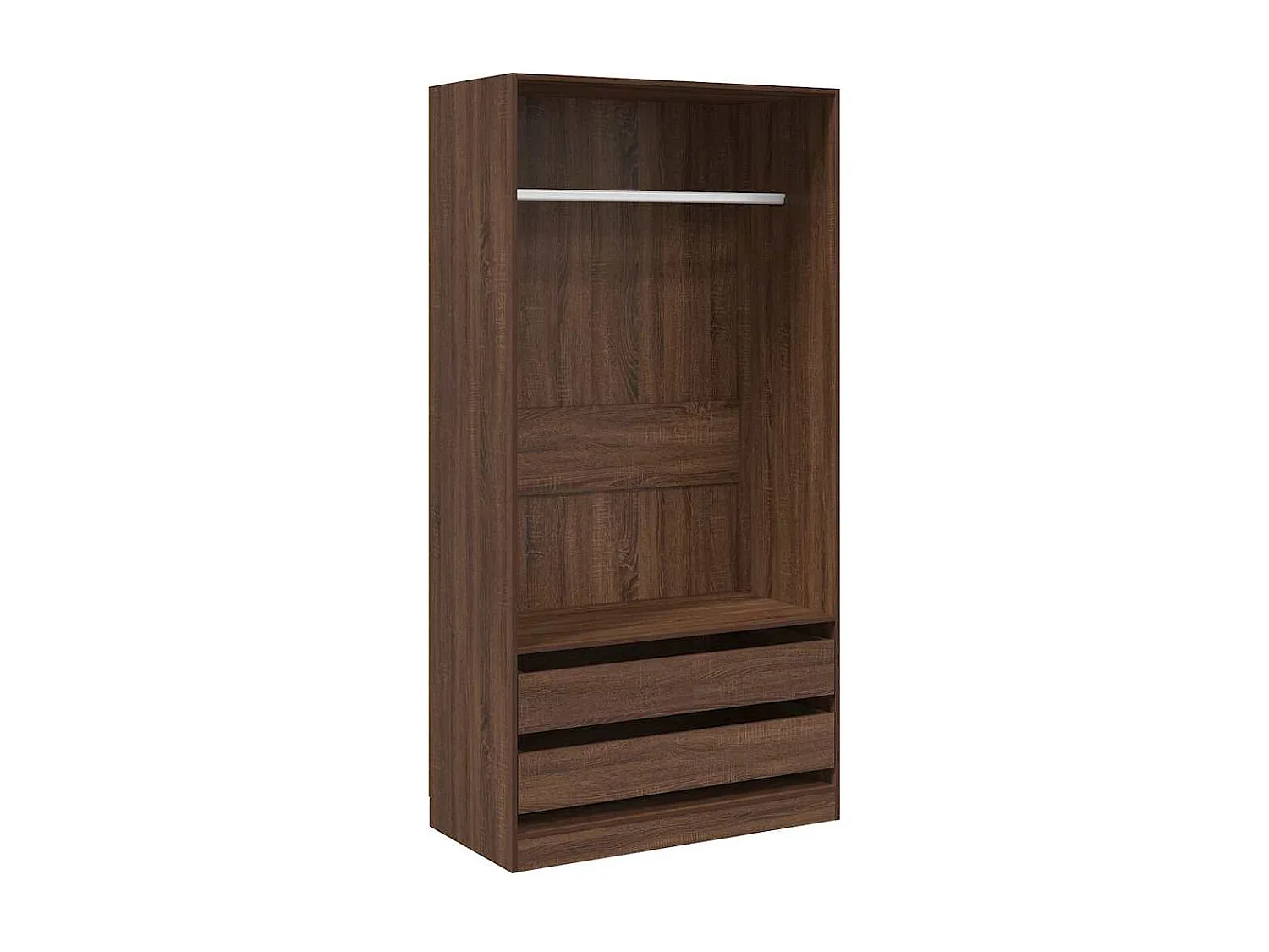 Garde-robe Chêne marron 100x50x200 cm Bois d'ingénierie