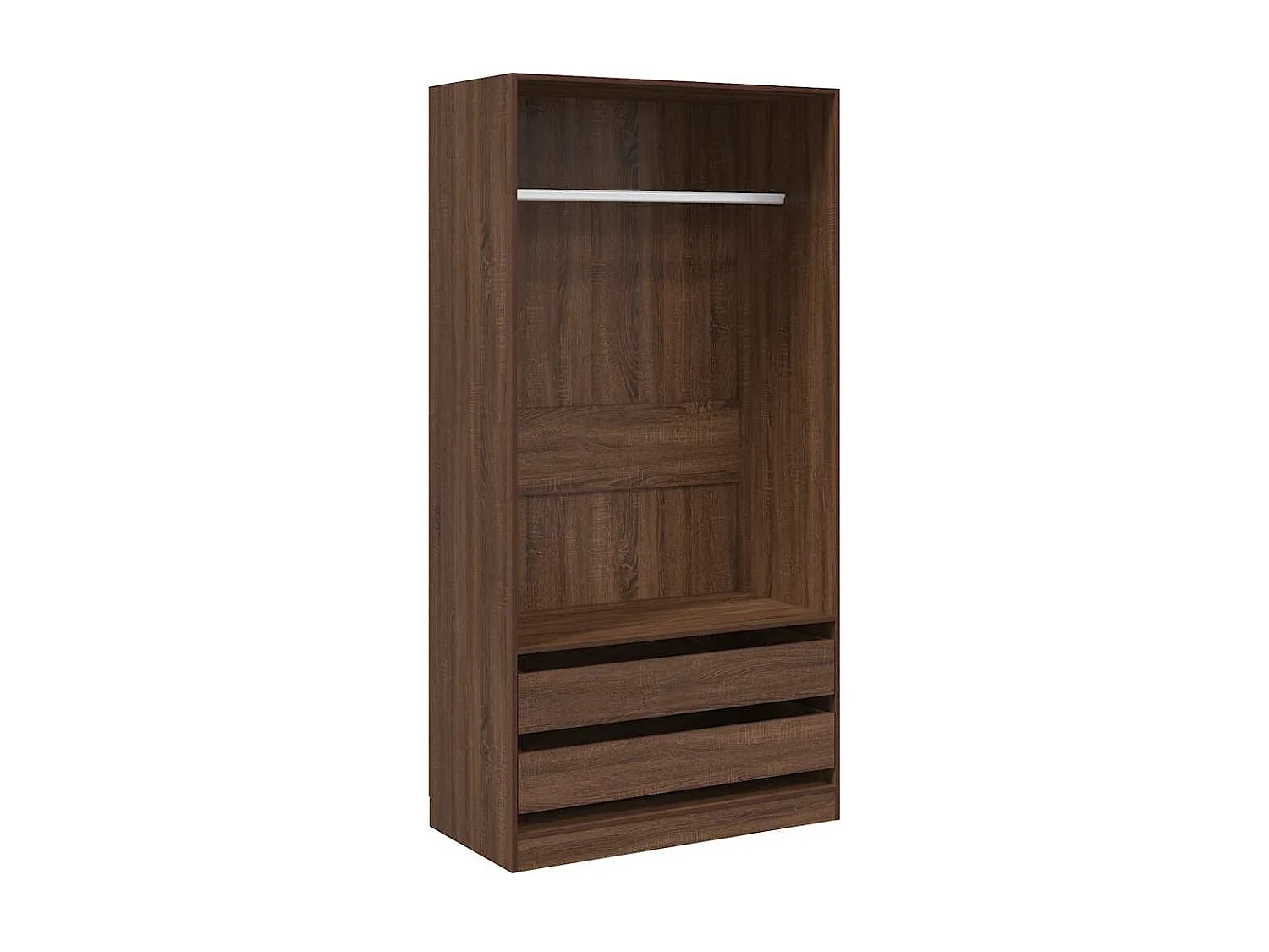 Garde-robe Chêne marron 100x50x200 cm Bois d'ingénierie