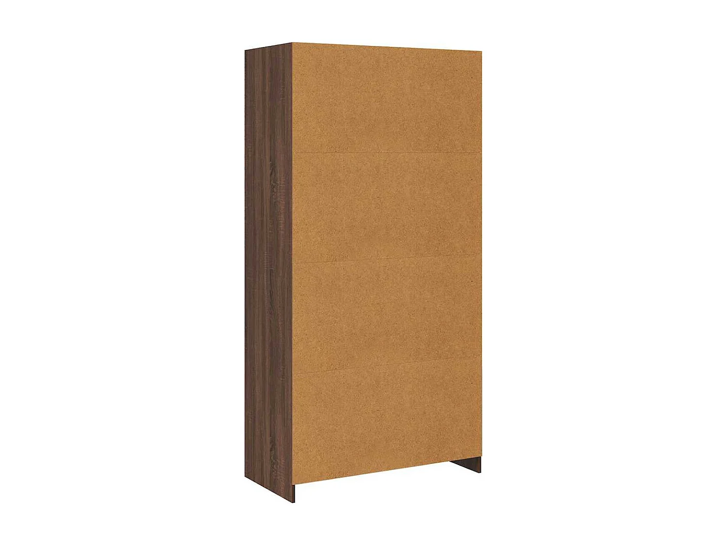 Armadio Rovere Marrone 100x50x200 cm in Legno Multistrato