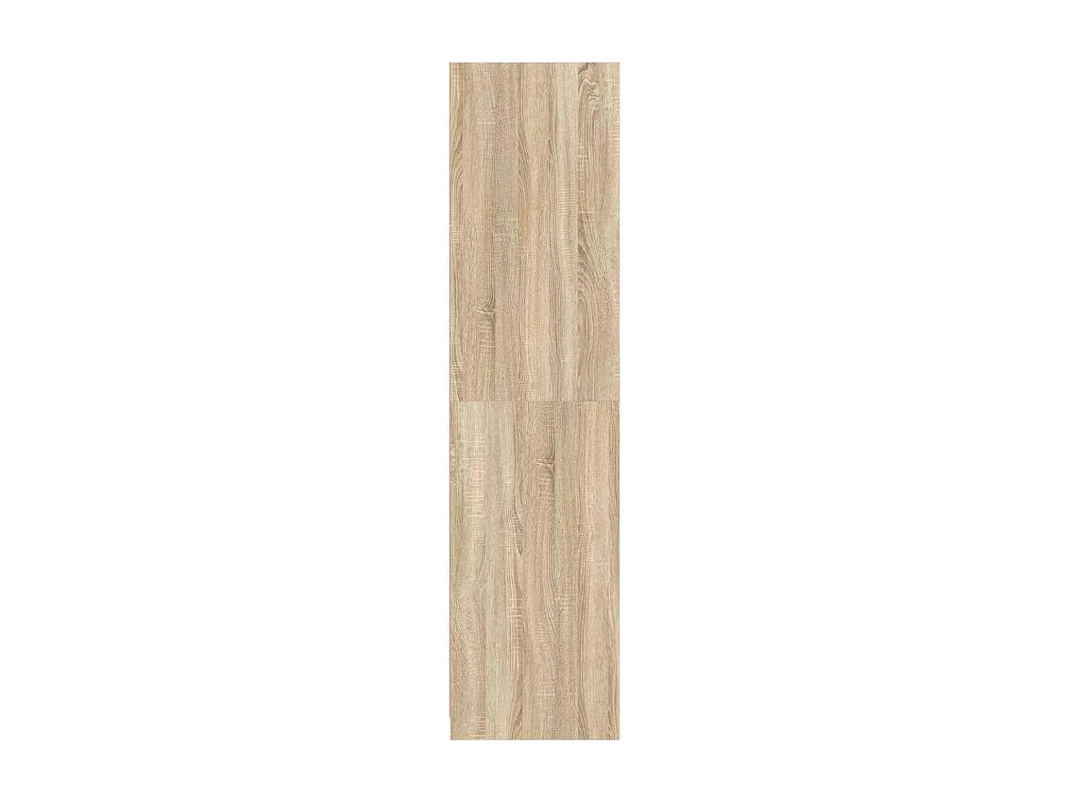 Kleiderschrank Sonoma-Eiche 100x50x200 cm Holzwerkstoff