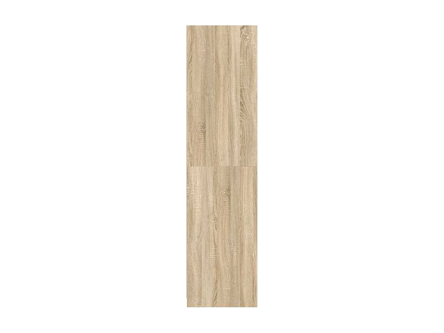 Armario madera contrachapada color roble Sonoma 100x50x200 cm