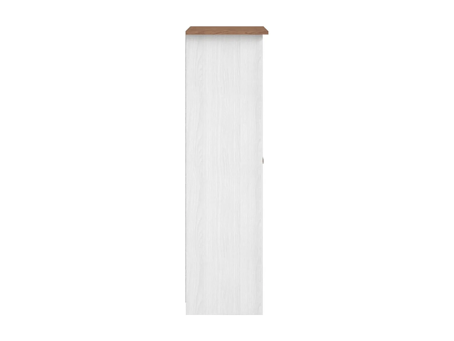 Garde-robe Blanc 80x50x171,5 cm Pin massif Assortiment Panama