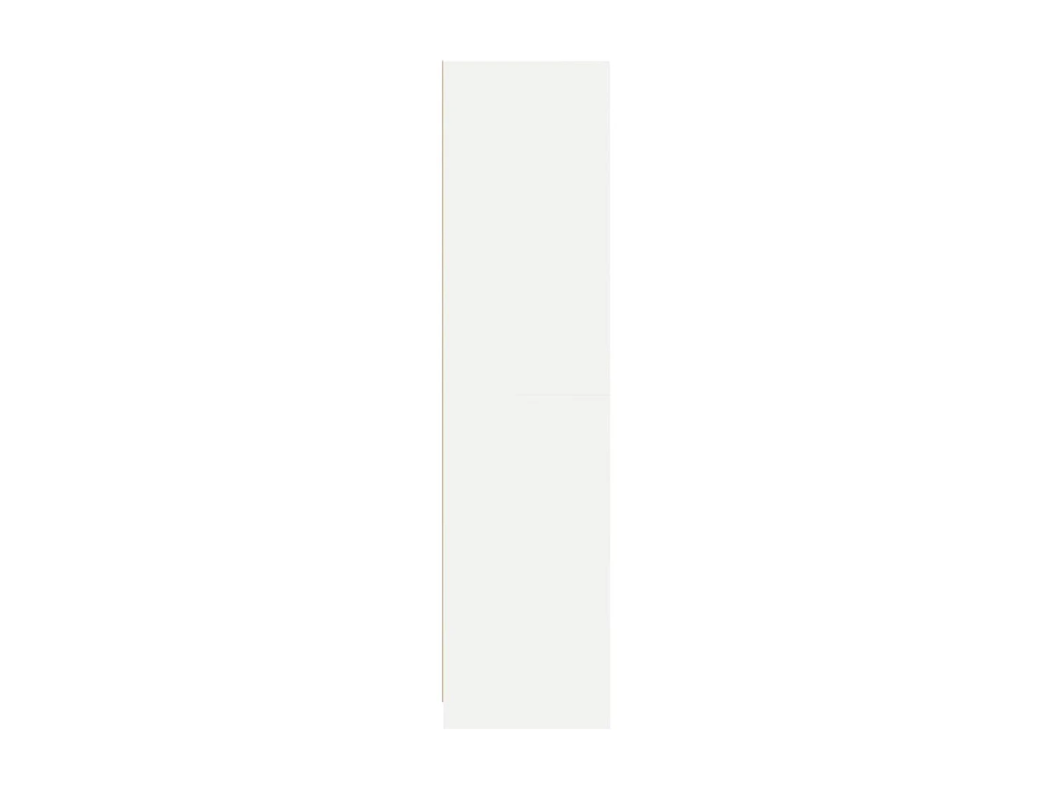Armadio con Cassetti Bianco 50x50x200 cm in Legno Multistrato