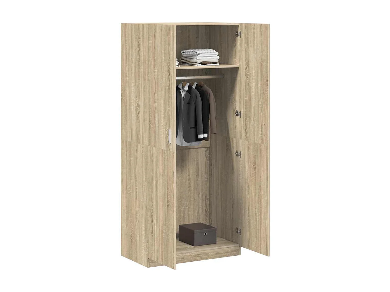 Garde-robe Chêne sonoma 90x52x200 cm Bois d’ingénierie