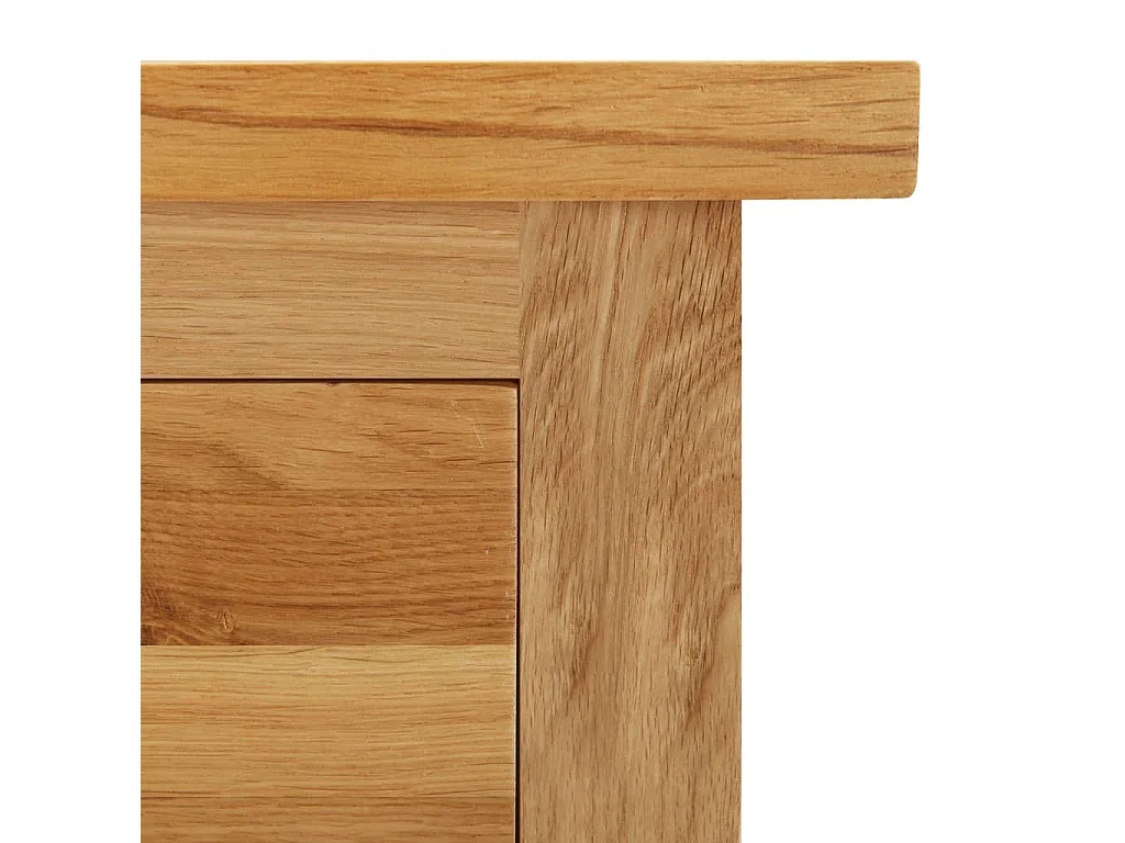 Kledingkast 76x52x105 cm massief eikenhout