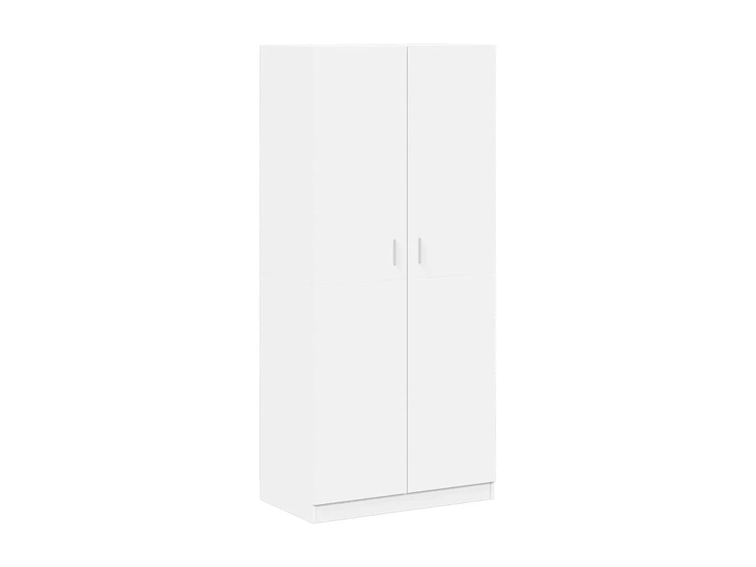 Garde-robe Blanc 90x52x200 cm Bois d’ingénierie