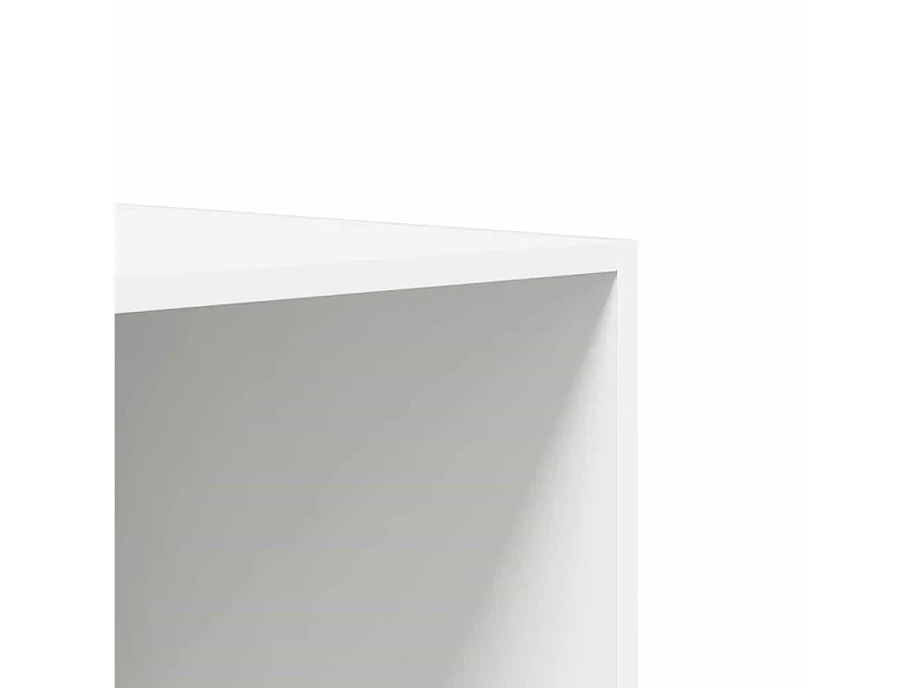 Roupeiro 100x50x200 cm derivados de madeira branco