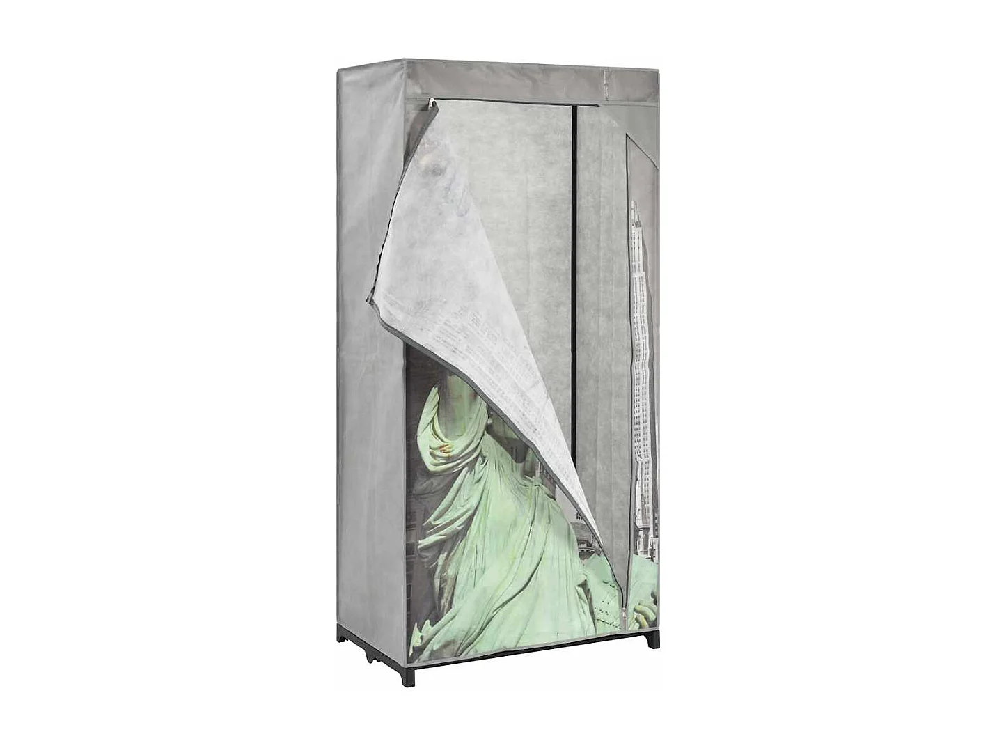 Garde-robe New York 75x45x160 cm Tissu