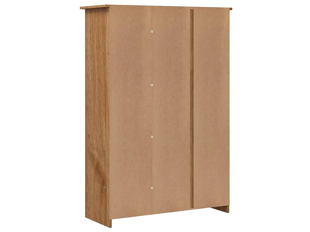 Garde-robe à 3 portes 118x50x171,5 cm Pin Assortiment Panama