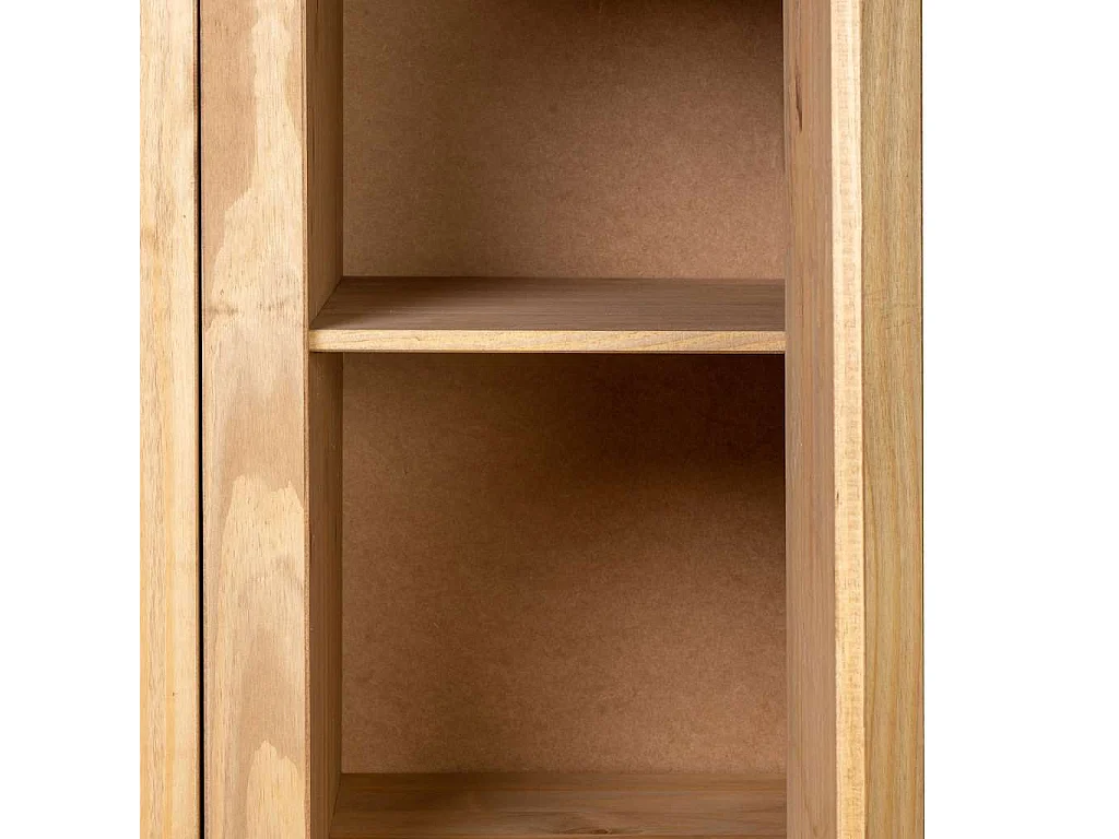 Garde-robe à 3 portes 118x50x171,5 cm Pin Assortiment Panama