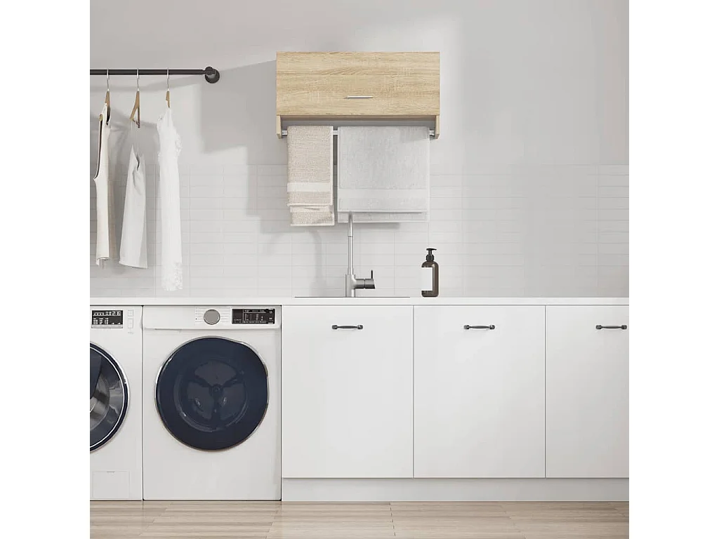 Garde-robe chêne sonoma 70x32,5x35 cm bois d'ingénierie