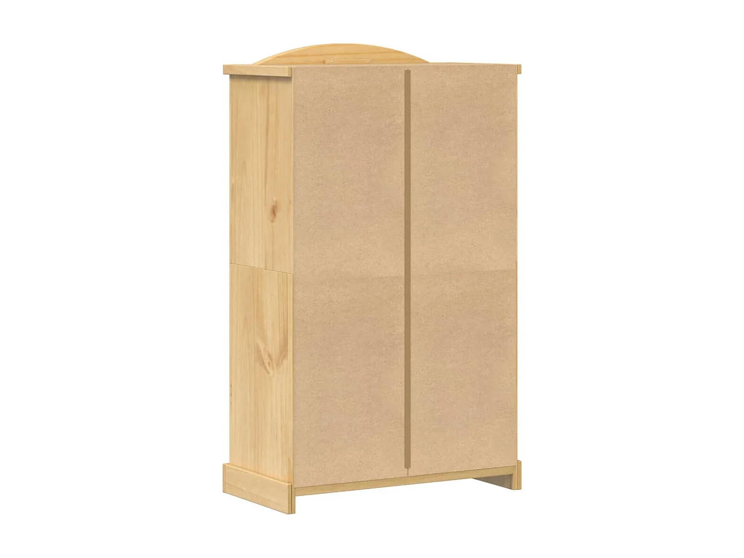 Armadio "Corona" 101x52x170 cm Legno Massello di Pino