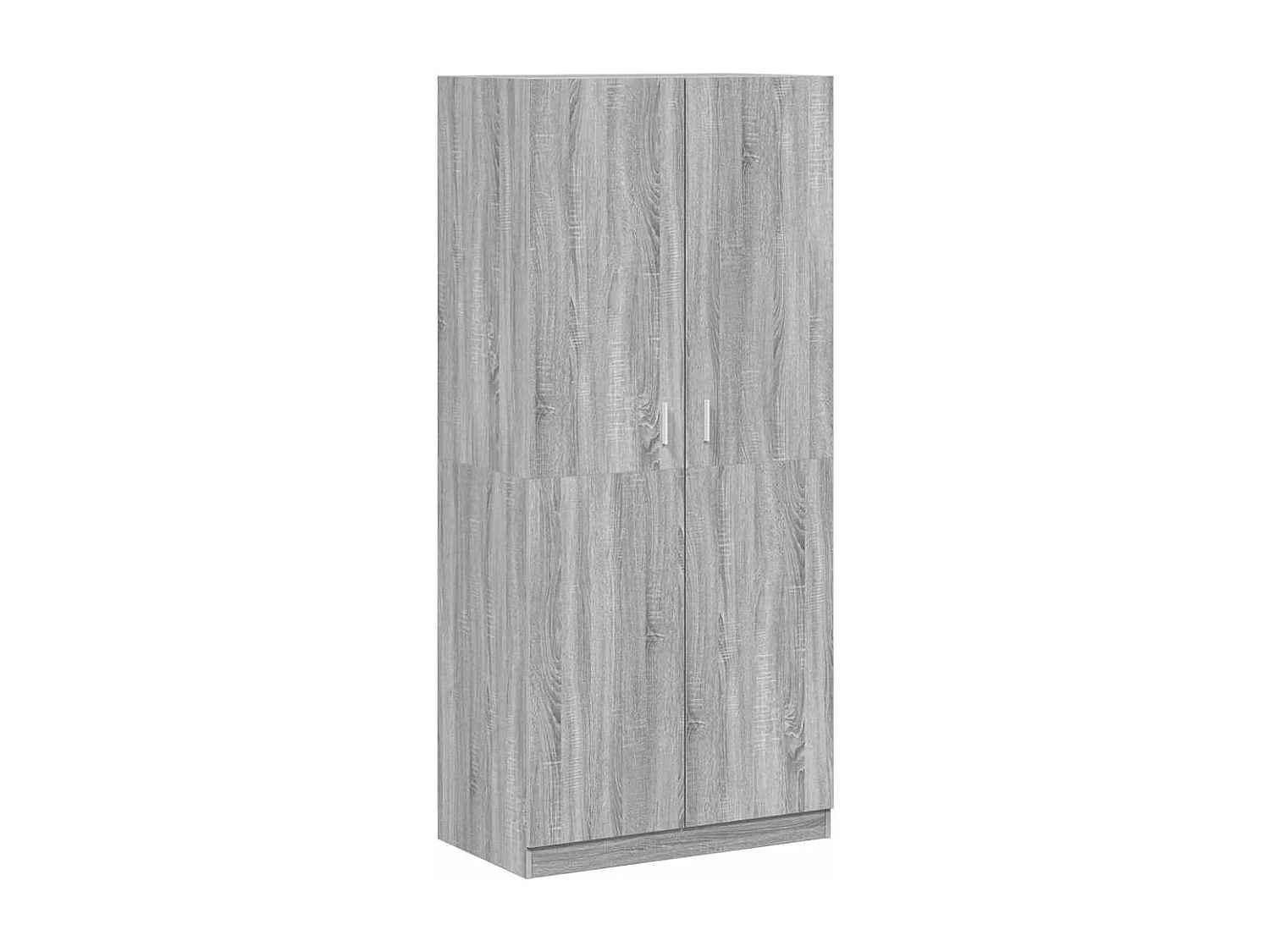 Garde-robe Sonoma gris 90x52x200 cm Bois d'ingénierie