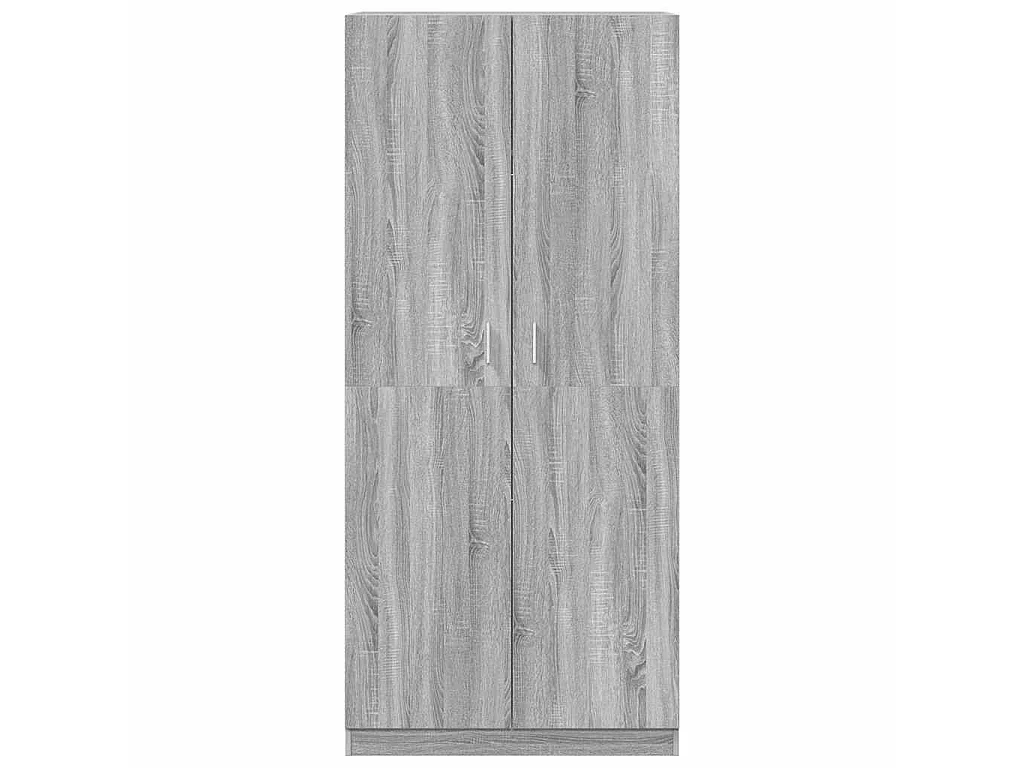 Garde-robe Sonoma gris 90x52x200 cm Bois d'ingénierie