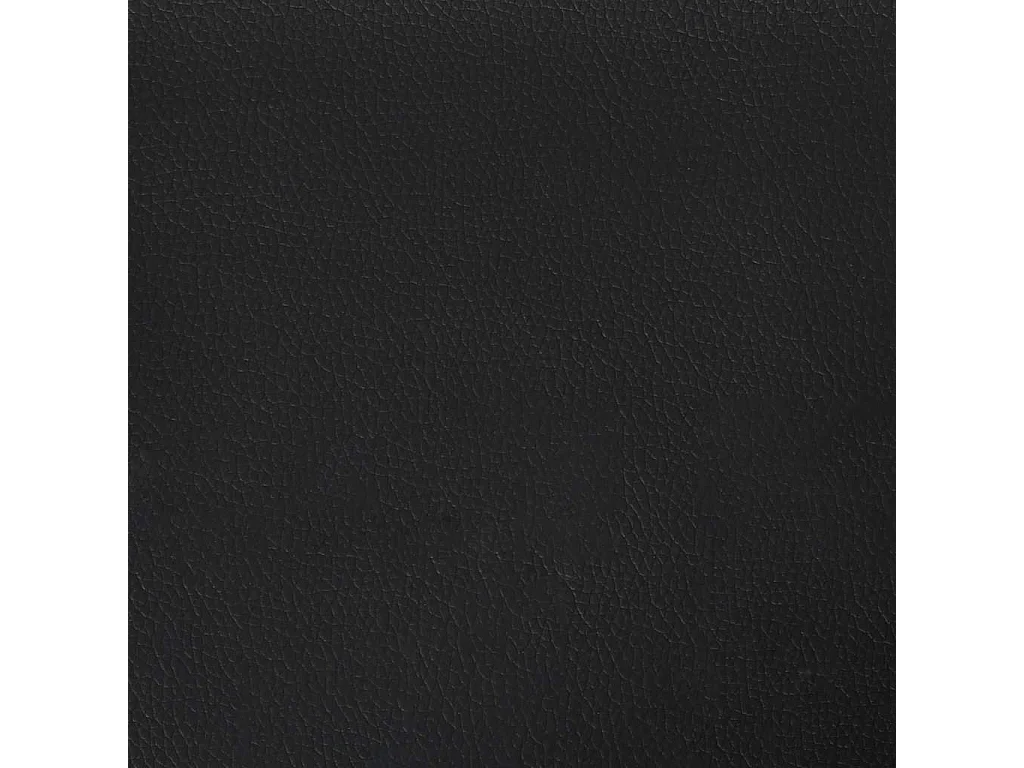 Cadre de lit Dover noir et blanc 140x190 cm similicuir