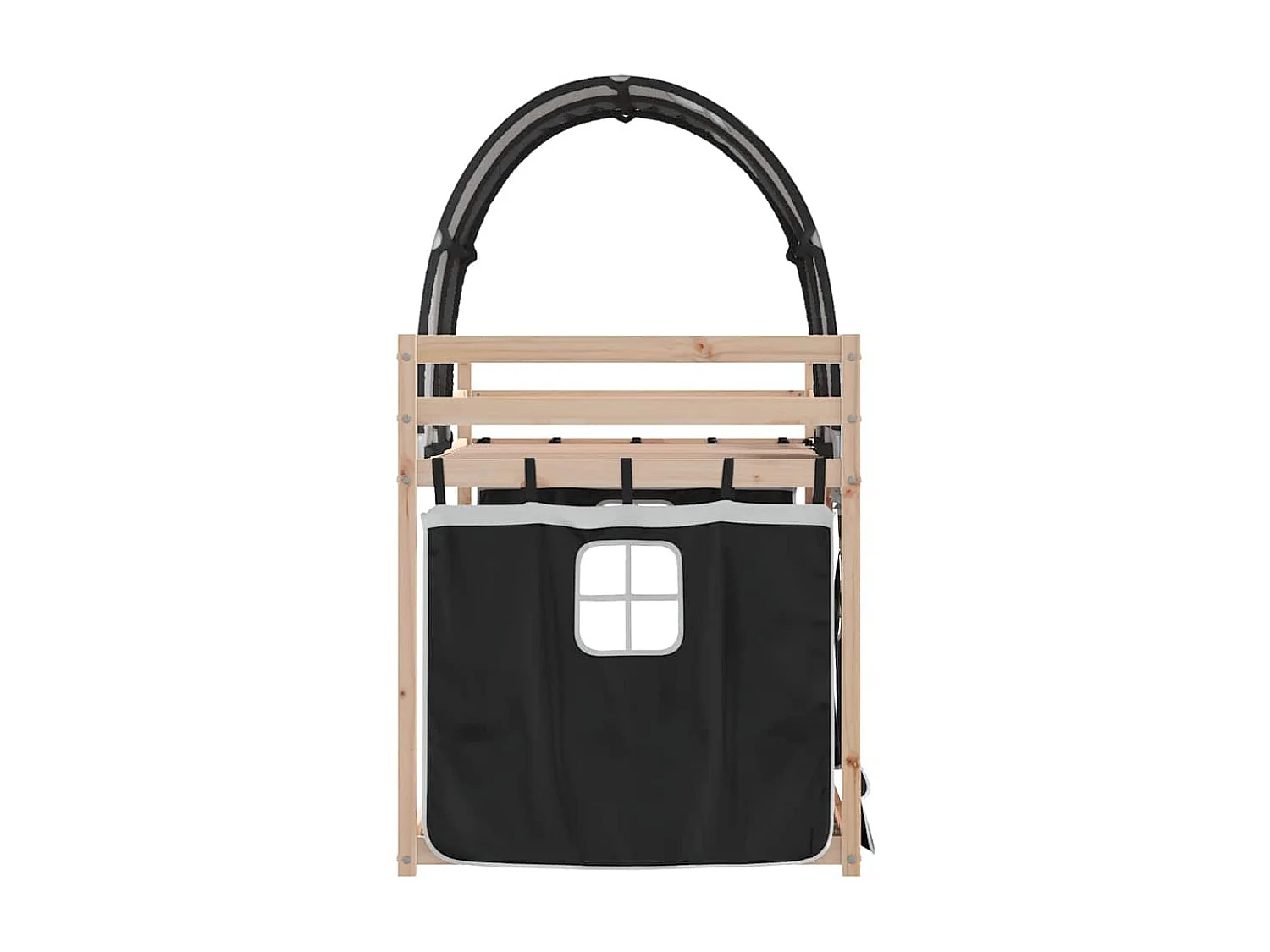 Lit superposé sans matelas 75x190 cm bois de pin massif