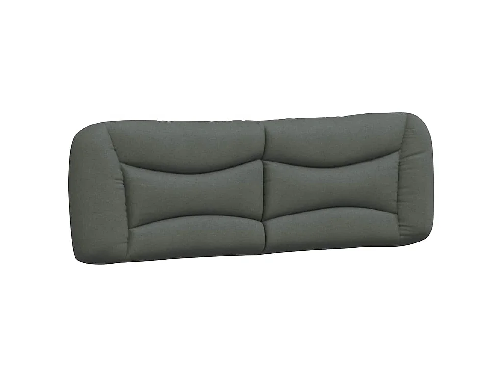Bedframe zonder matras "Hvar" stof donkergrijs 160x200 cm