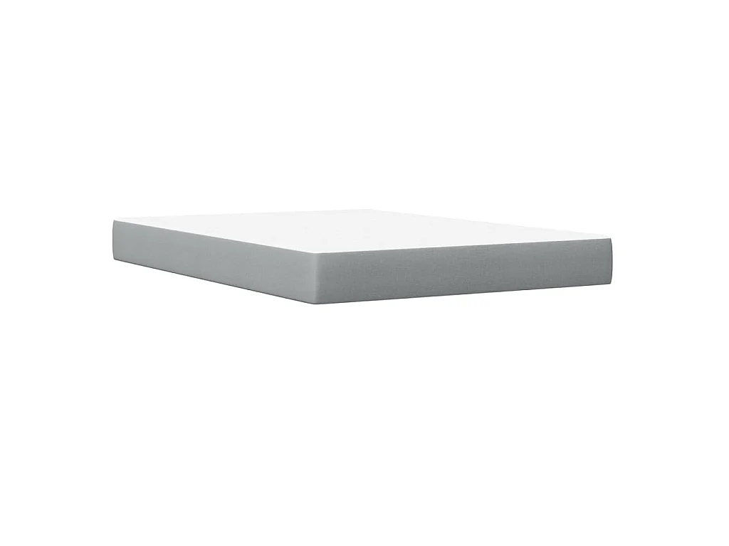 Letto Cassetti e Materasso Marrone Cera 140x190cm Massello Pino