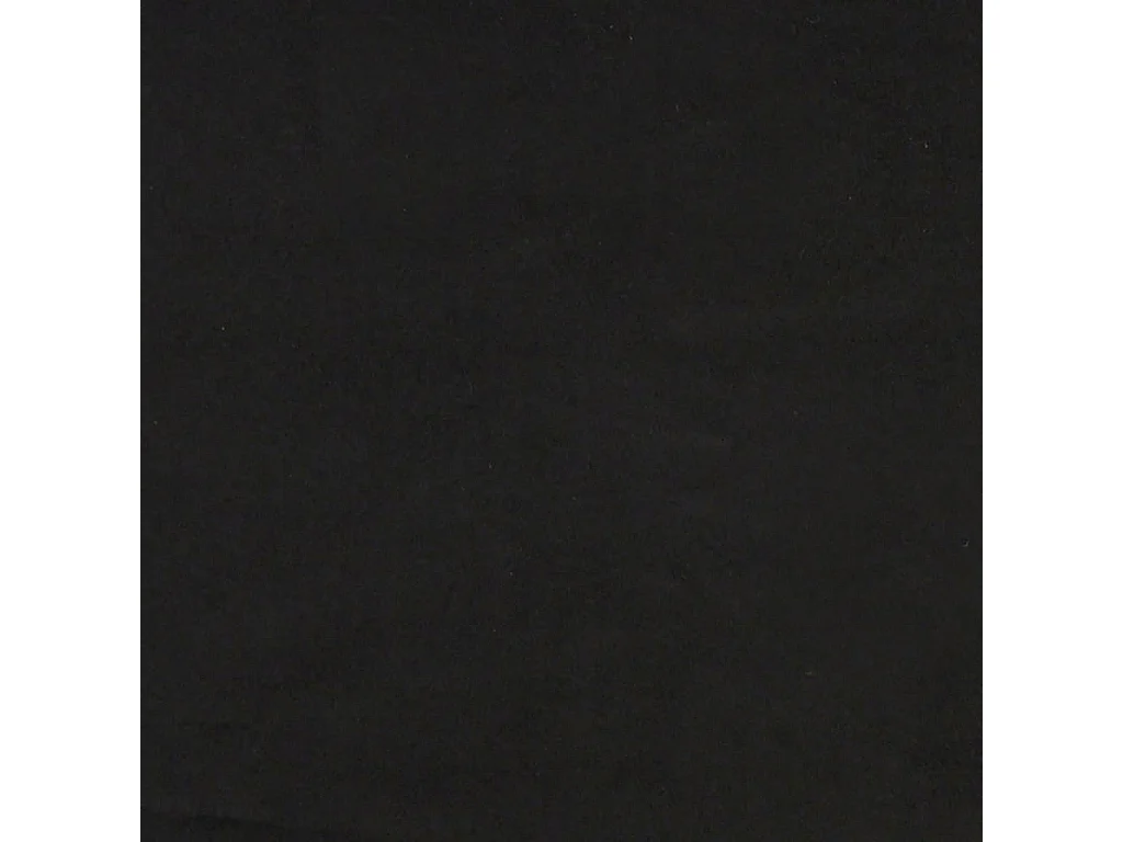 Cama com colchão Dover 200x200 cm veludo preto