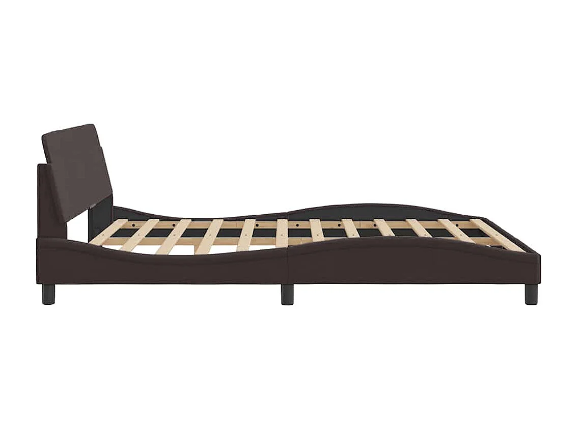 Giroletto Dover Marrone Scuro 180x200 cm Tessuto