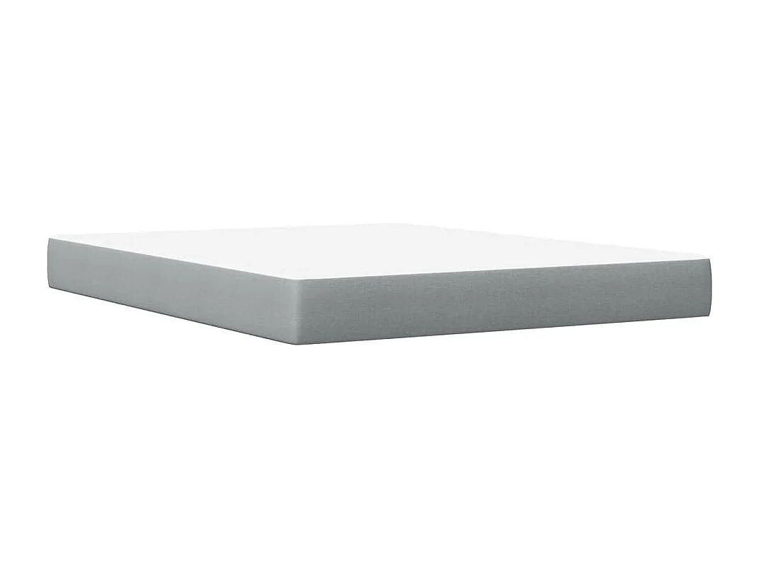 Letto Cassetti e Materasso Marrone Cera 140x200cm Massello Pino