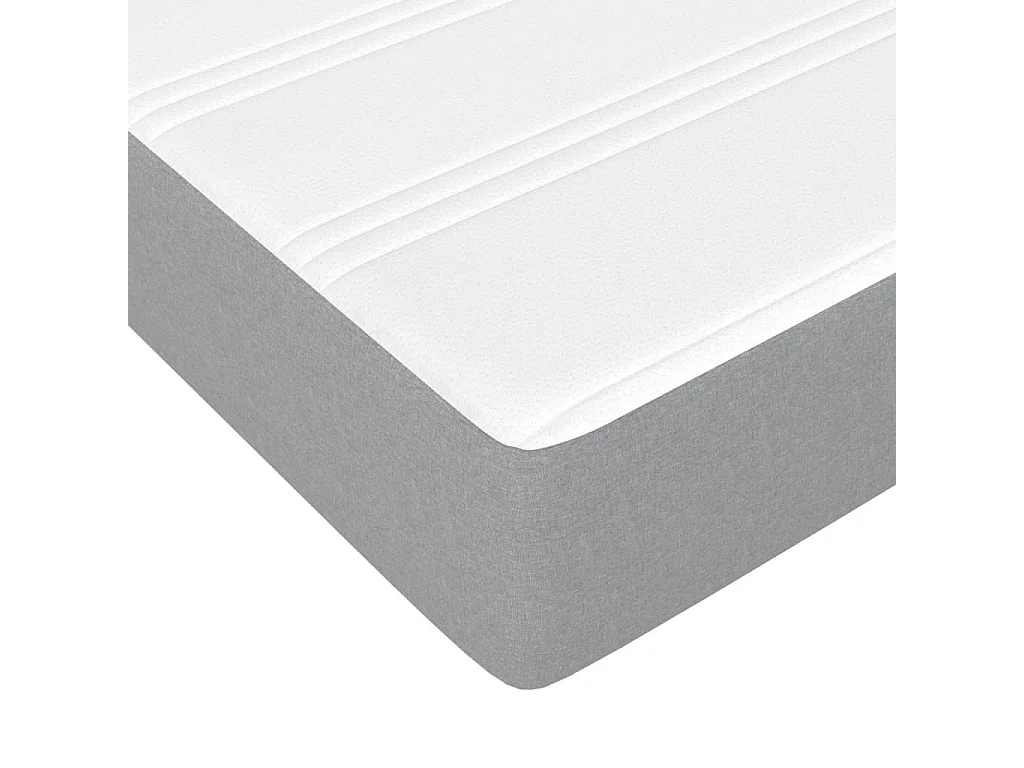 Letto Cassetti e Materasso Marrone Cera 140x200cm Massello Pino