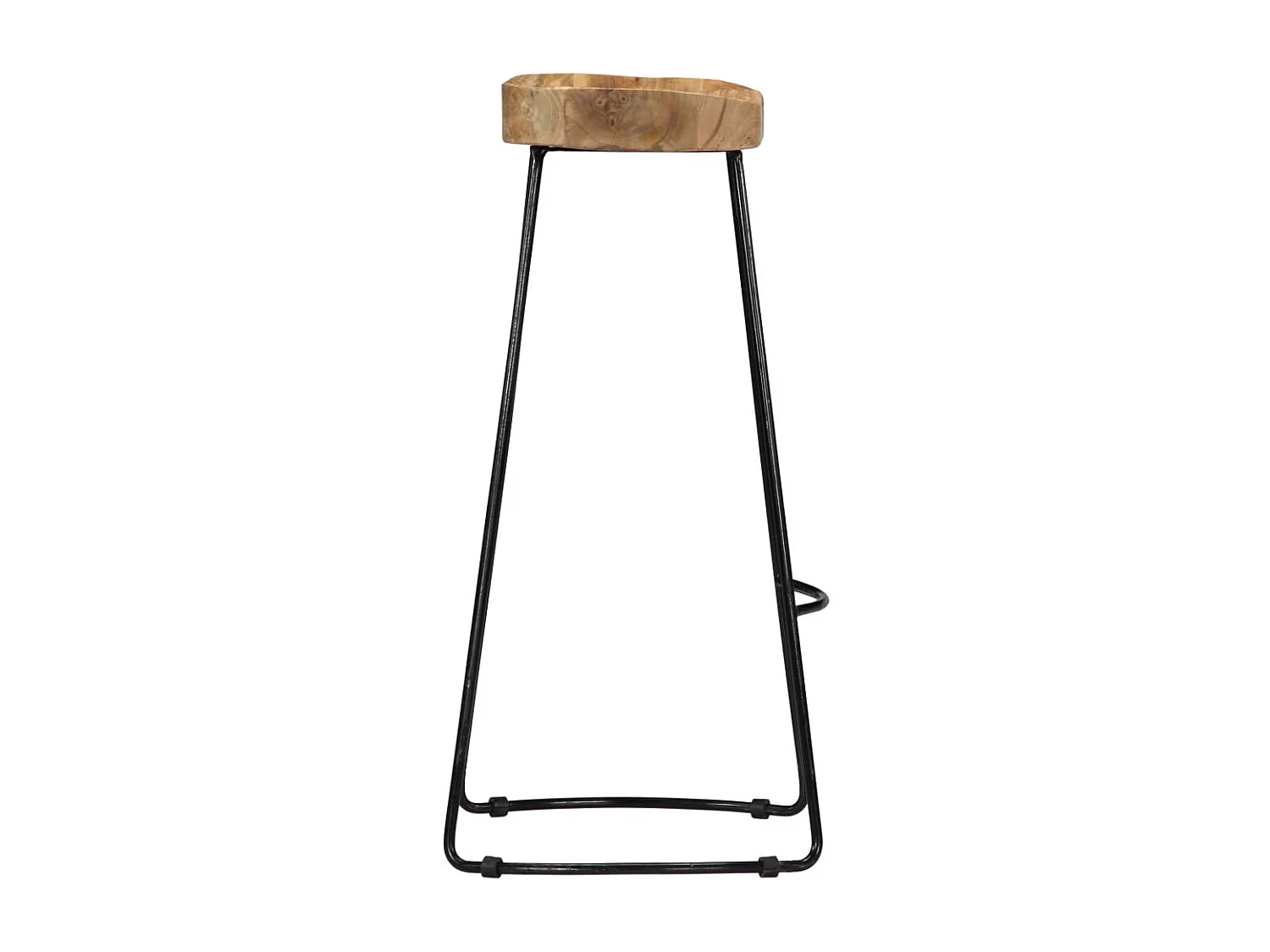 Bancos de bar Gavin 2 pcs madeira mangueira maciça