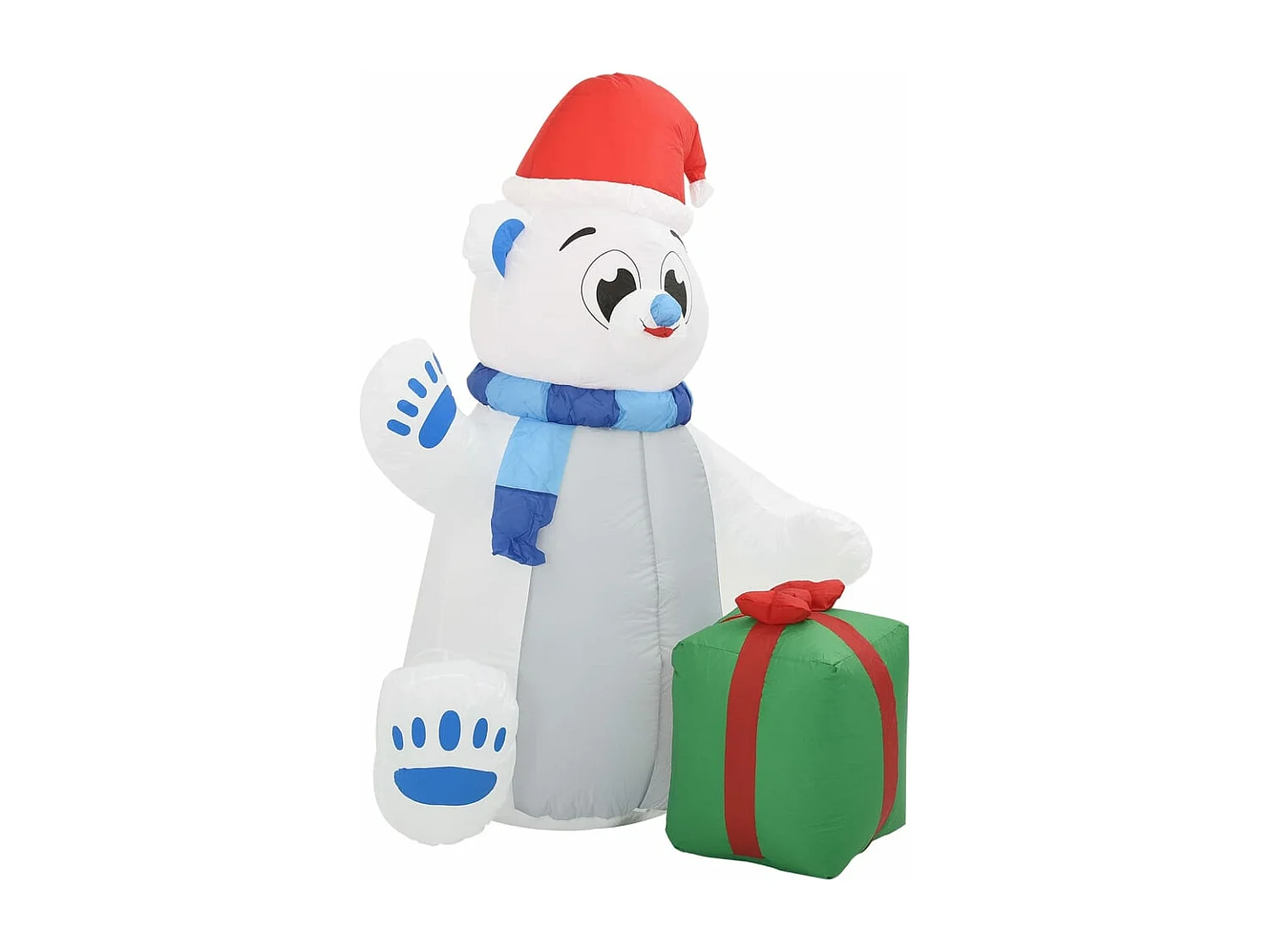 Ours polaire gonflable de Noël à LED pour Int/Ext 1,8 m