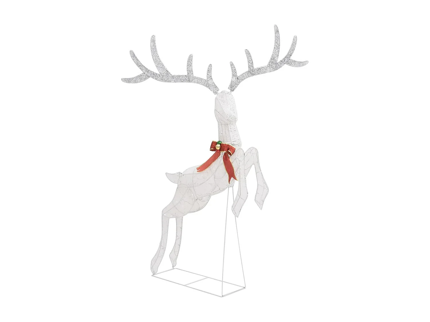 Renne volant de décoration de Noël 120 LED Blanc froid Blanc