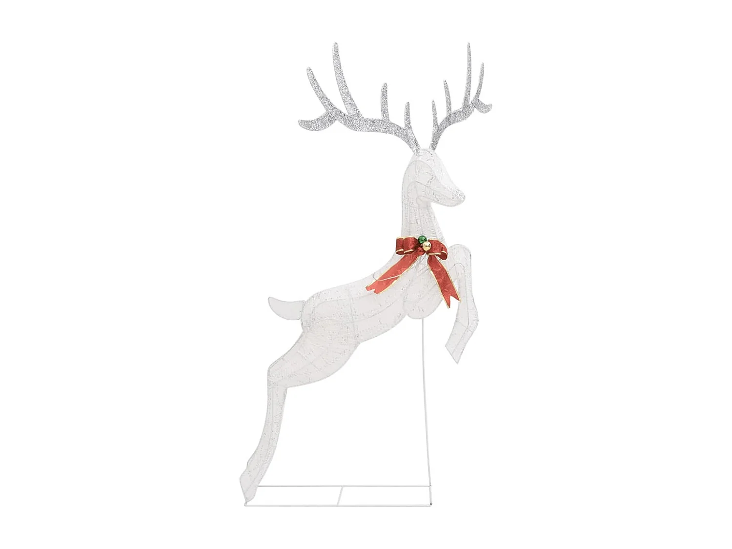Renne volant de décoration de Noël 120 LED Blanc froid Blanc