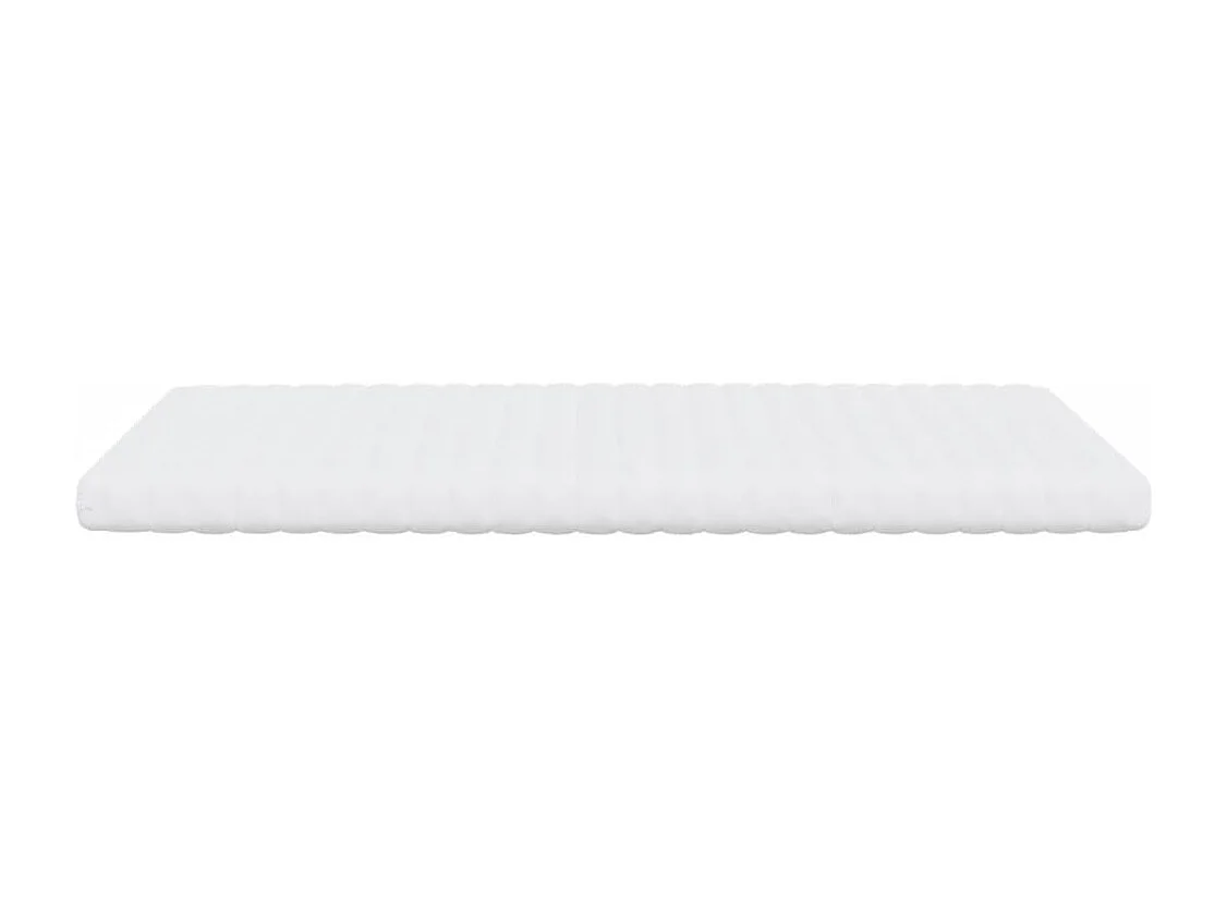 Matelas en mousse blanc 120x200 cm 7 zones dureté 20 ILD