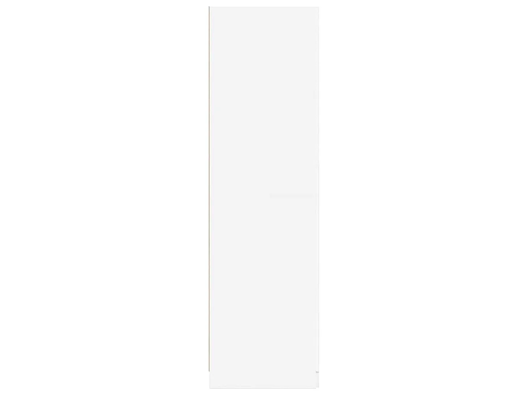 Garde-robe Blanc 80x52x180 cm Bois d’ingénierie