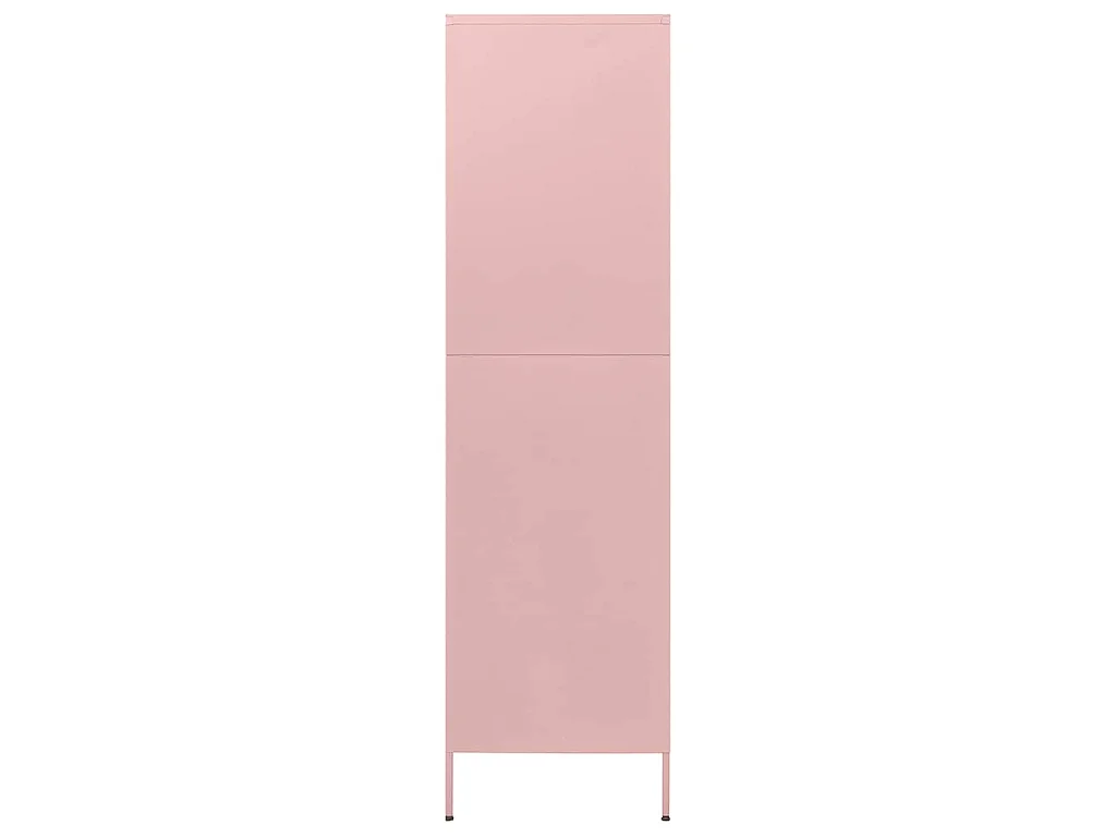 Garde-robe Rose 90x50x180 cm Acier