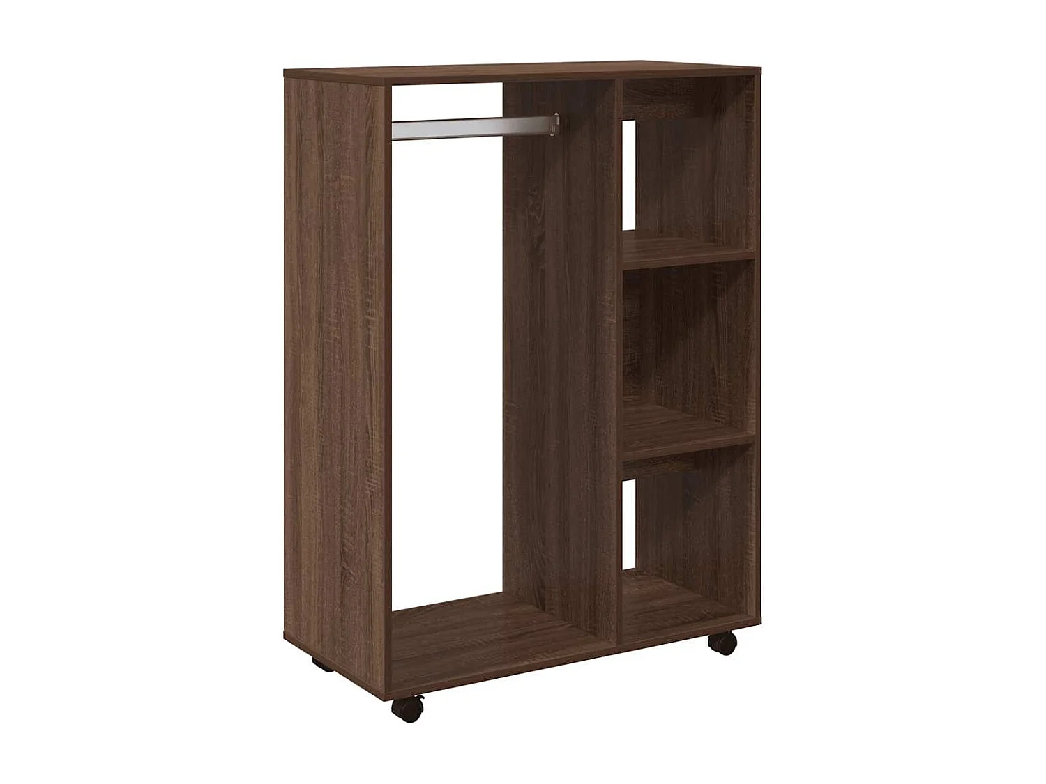 Garde-robe Chêne marron 80x40x110 cm Bois d'ingénierie