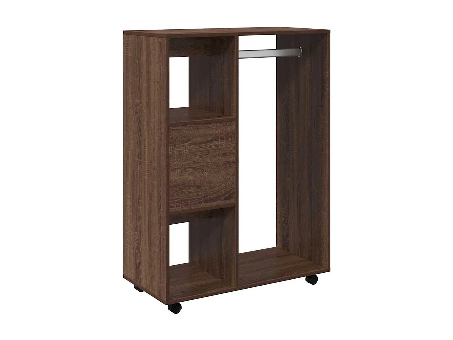 Garde-robe Chêne marron 80x40x110 cm Bois d'ingénierie