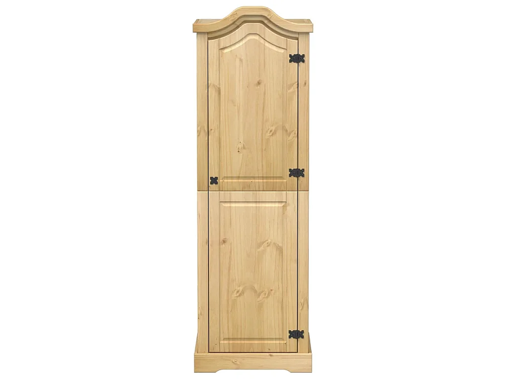 Kleiderschrank Corona 55x52x170 cm Massivholz Kiefer