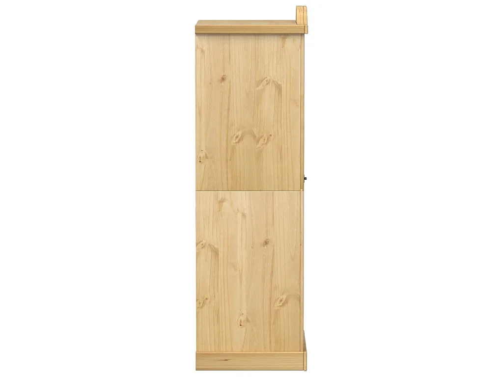 Kleiderschrank Corona 55x52x170 cm Massivholz Kiefer