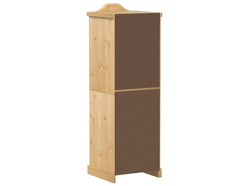 Kleiderschrank Corona 55x52x170 cm Massivholz Kiefer