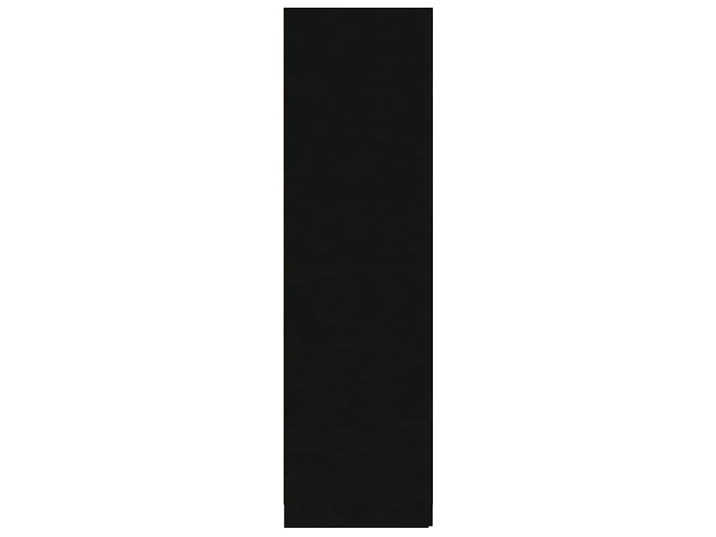 Garde-robe Noir 80x52x180 cm Bois d’ingénierie