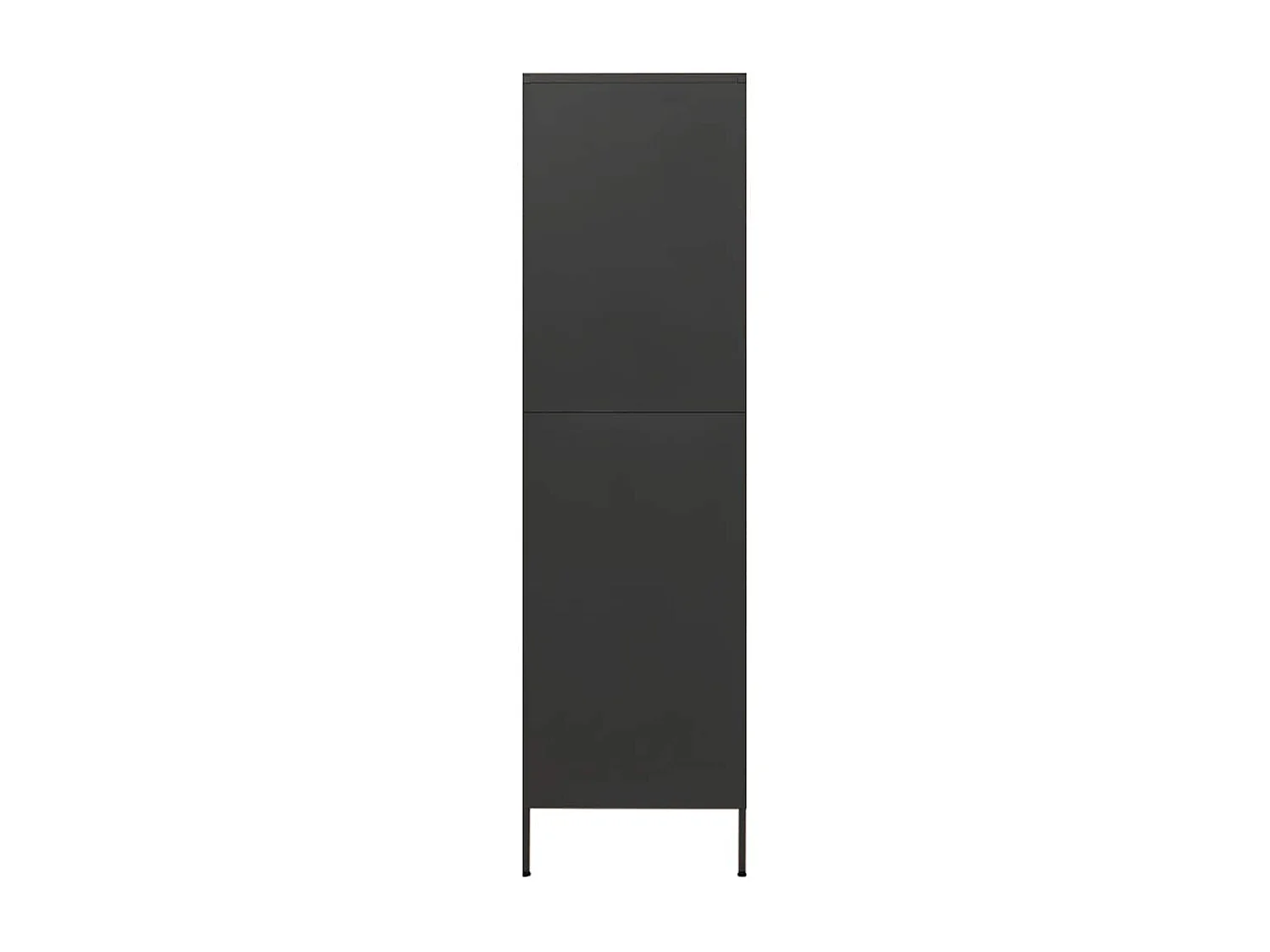 Garde-robe Anthracite 90x50x180 cm Acier