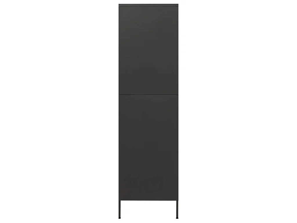 Armario de acero gris antracita 90x50x180 cm