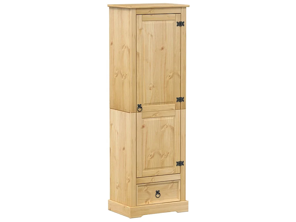 Garde-robe Corona 55x38x170 cm bois de pin massif