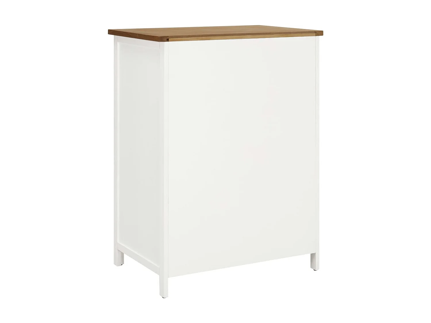 Kledingkast 76x52x105 cm massief eikenhout